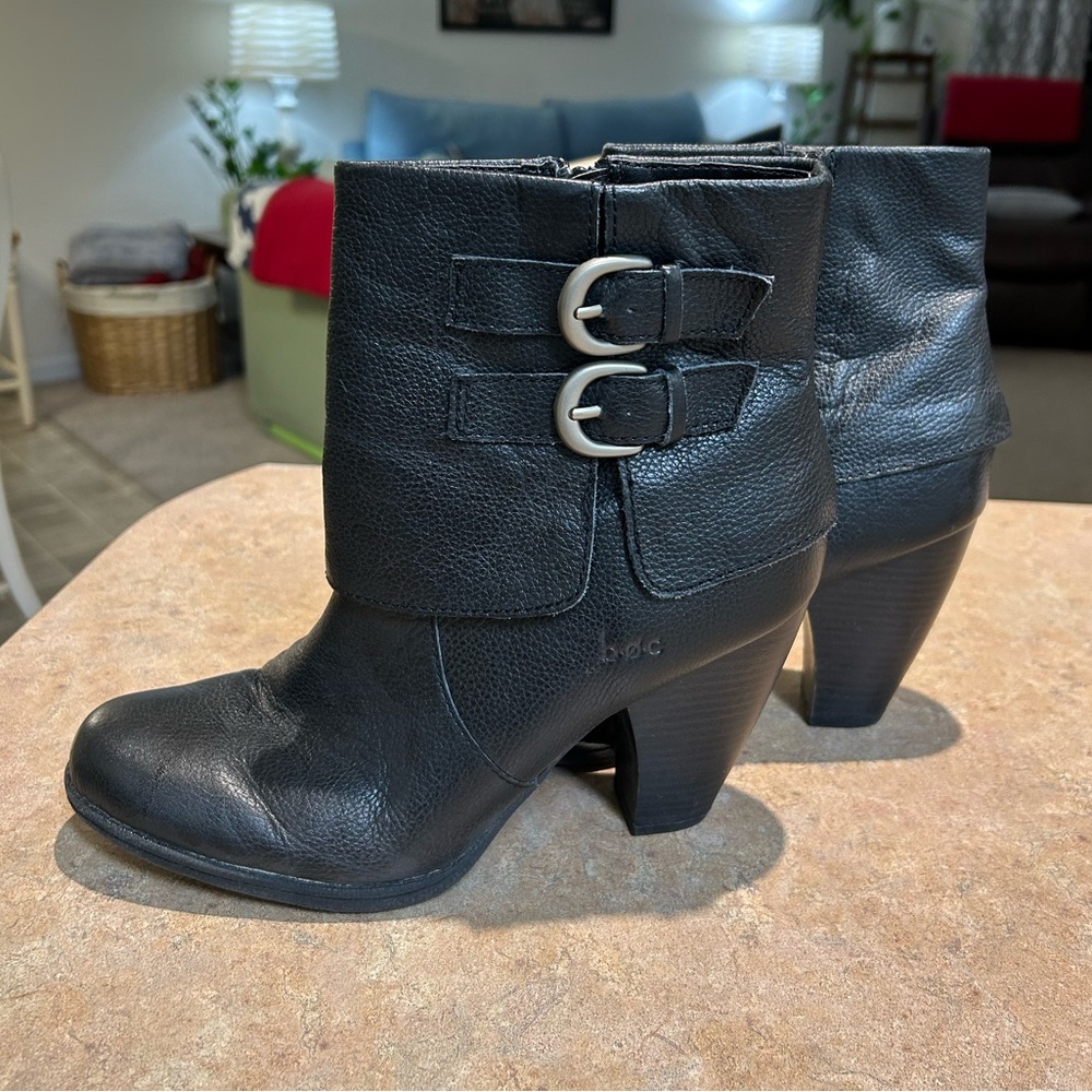 Boc Black Booties Size 9
